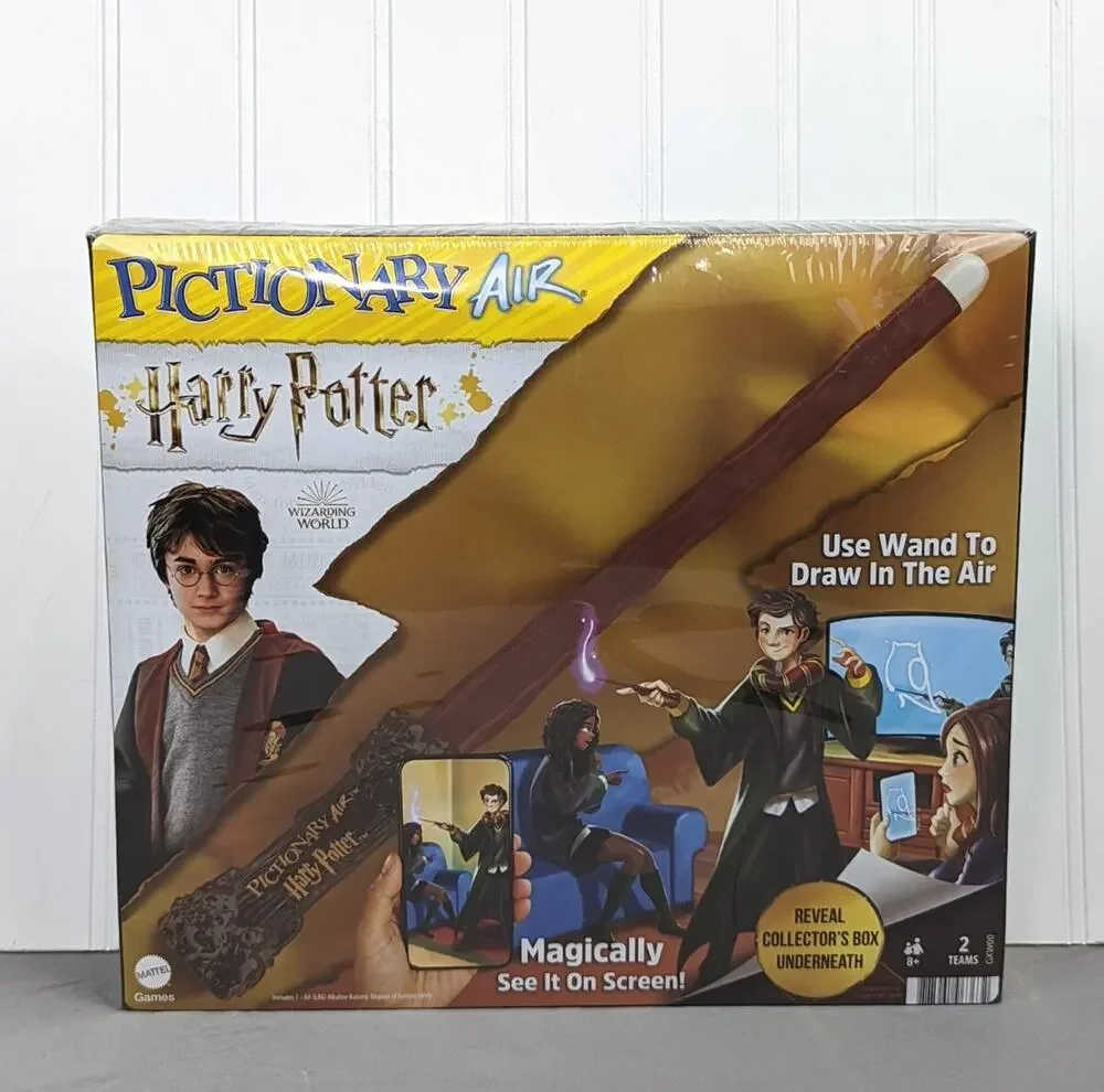 Mattel Harry Potter Pictionary Air Family Friendly Fun Drawing Game Sealed